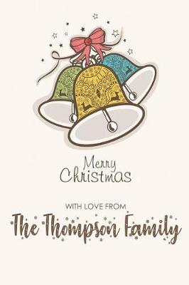 Book cover for Merry Christmas with Love from the Thompson Family