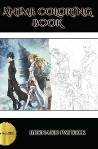 Cover of Anime Coloring Book