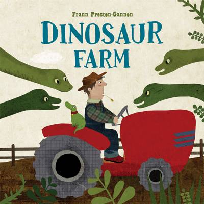 Book cover for Dinosaur Farm Boxed Book and Toy Set