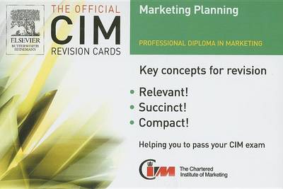 Cover of CIM Revision Cards Marketing Planning 05/06