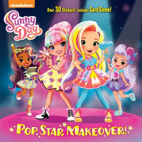 Book cover for Pop Star Makeover! (Sunny Day)