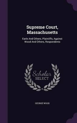 Book cover for Supreme Court, Massachusetts