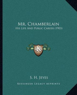 Book cover for Mr. Chamberlain