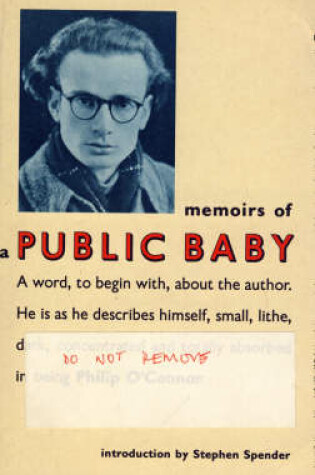 Cover of Memoirs of a Public Baby