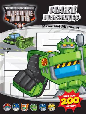 Book cover for Transformers : Rescue Bots Maze Machines