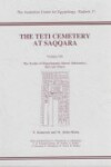 Book cover for The Teti Cemetery at Saqqara 7