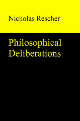 Cover of Philosophical Deliberations