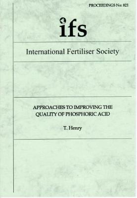 Cover of Approaches to improving the quality of phosphoric acid