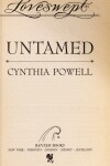 Book cover for Loveswept 785: Untamed