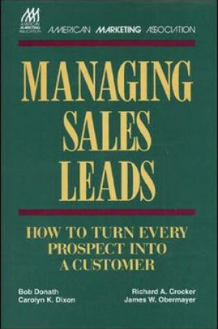 Cover of Managing Sales Leads