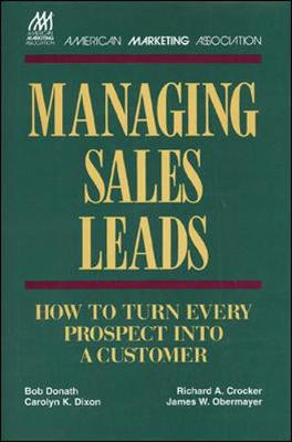 Book cover for Managing Sales Leads