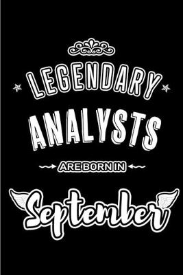 Book cover for Legendary Analysts are born in September