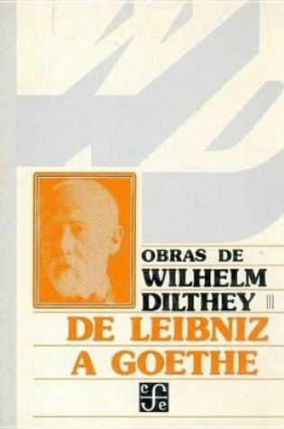 Cover of de Leibniz a Goethe