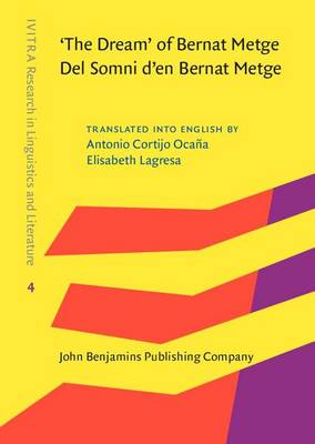 Cover of 'The Dream' of Bernat Metge / del Somni D'En Bernat Metge