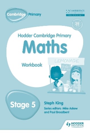 Cover of Hodder Cambridge Primary Maths Workbook 5