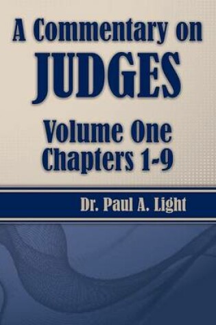 Cover of A Commentary on Judges, Volume One