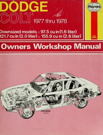 Cover of Colt Lancer Owner's Workshop Manual