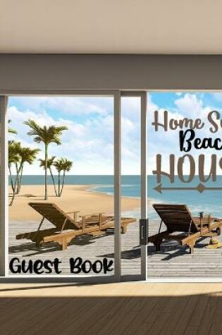 Cover of Home Sweet Beach House-Guest Book
