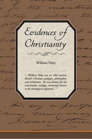 Cover of Evidences of Christianity (eBook)