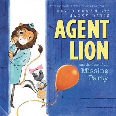 Book cover for Agent Lion and the Case of the Missing Party
