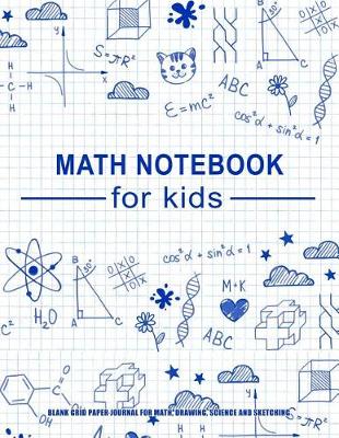 Book cover for Math Notebook For Kids