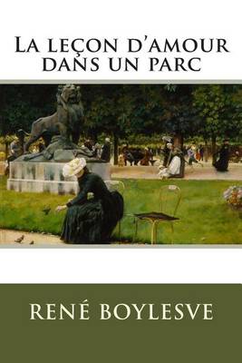 Book cover for La Leçon d'amour dans un Parc