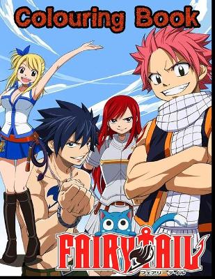 Book cover for Fairy Tail Colouring Book