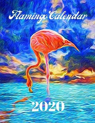 Book cover for Flamingo 2020 Calendar