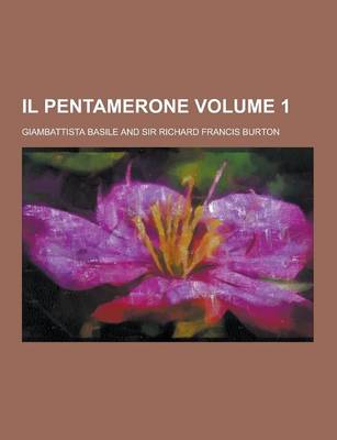 Book cover for Il Pentamerone Volume 1