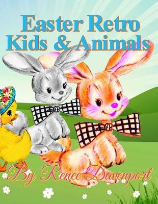 Book cover for Easter Retro Kids & Animals