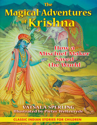 Book cover for The Magical Adventures of Krishna