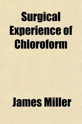 Book cover for Surgical Experience of Chloroform