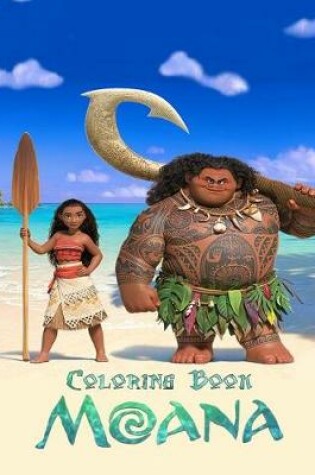 Cover of Moana Coloring Book