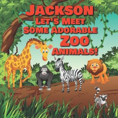 Book cover for Jackson Let's Meet Some Adorable Zoo Animals!