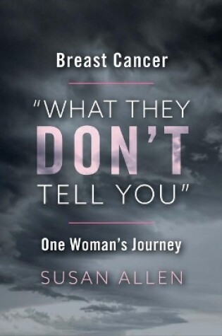 Cover of BREAST CANCER "WHAT THEY DON'T TELL YOU" ONE WOMAN'S JOURNEY