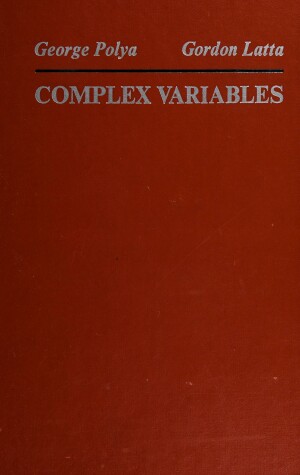 Book cover for Complex Variables