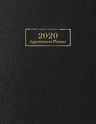 Book cover for 2020 Weekly Hourly Appointment Planner
