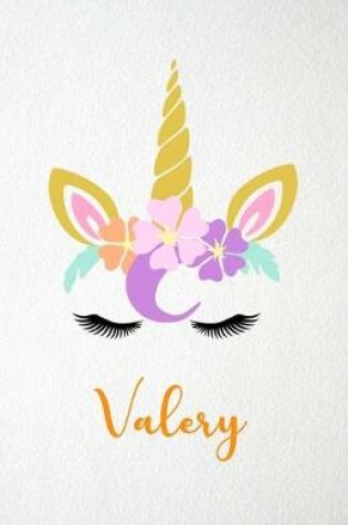 Cover of Valery A5 Lined Notebook 110 Pages