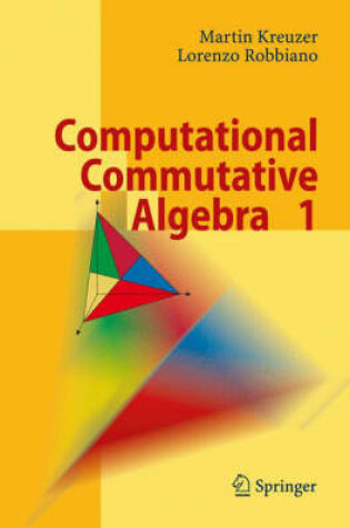 Cover of Computational Commutative Algebra 1