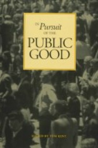 Cover of In Pursuit of the Public Good