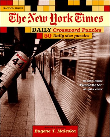 Book cover for The New York Times Daily Crossword Puzzles, Volume 44