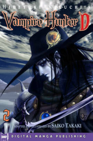 Cover of Hideyuki Kikuchi's Vampire Hunter D Manga Volume 2