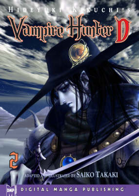 Book cover for Hideyuki Kikuchi's Vampire Hunter D Manga Volume 2