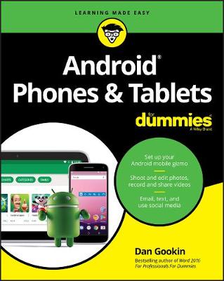 Book cover for Android Phones & Tablets For Dummies