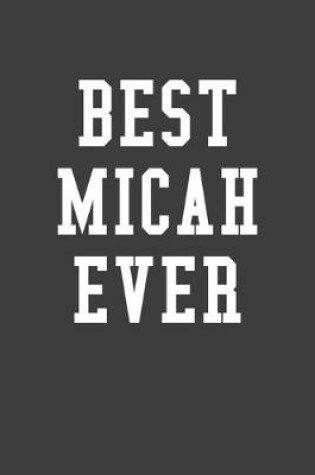 Cover of Best Micah Ever