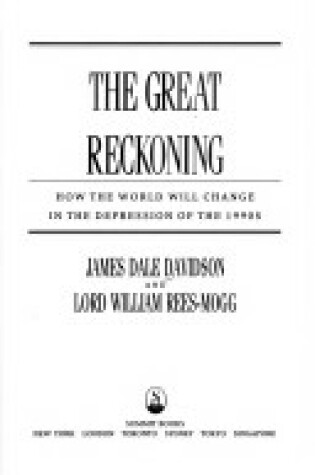 Cover of The Great Reckoning