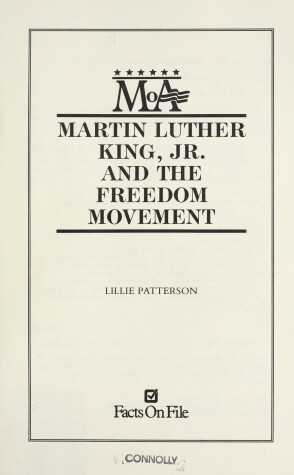 Book cover for Martin Luther King, Jr.and the Freedom Movement