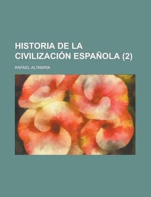 Book cover for Historia de La Civilizacion Espanola (2)