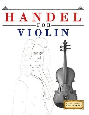 Book cover for Handel for Violin