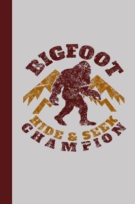 Book cover for Bigfoot Hide & Seek Champion